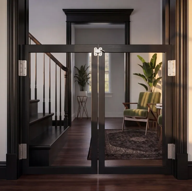 Noord plexiglass gate for children and pets by Lumina Gates, photo 1