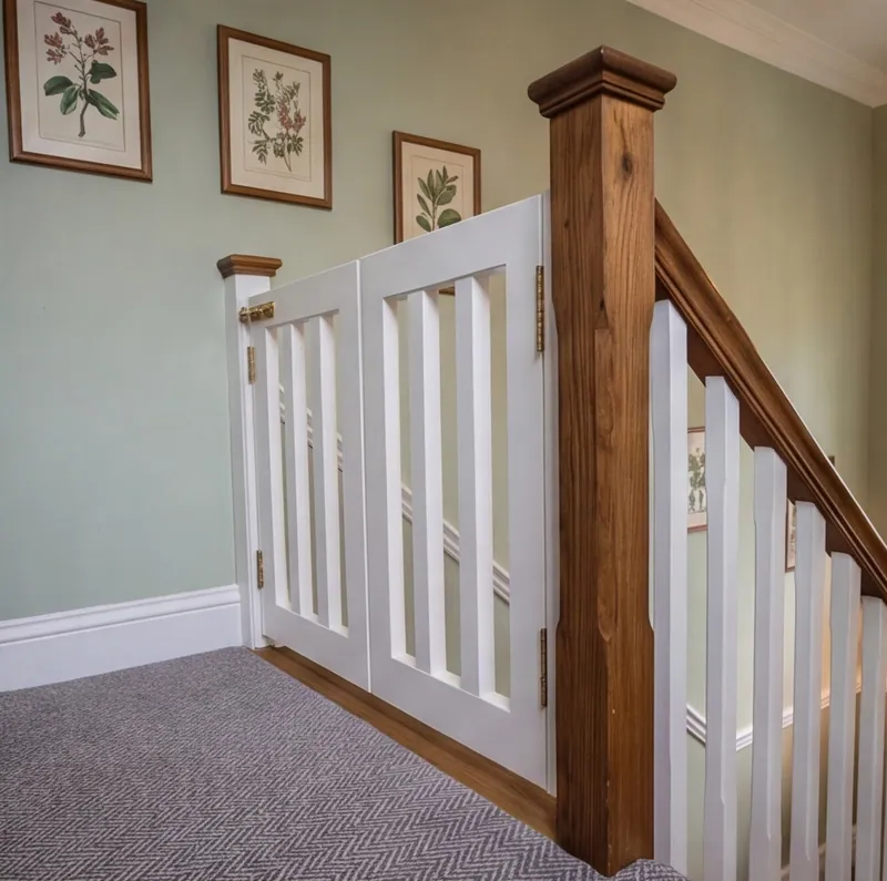 Stappa wood gate for children and pets by Lumina Gates, photo 1